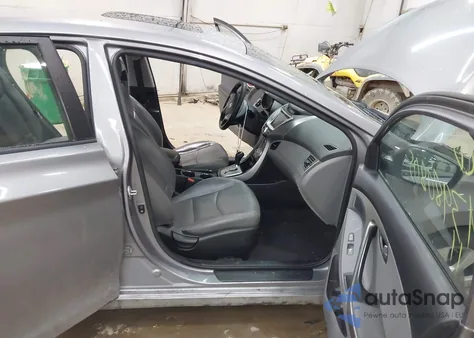 2011 Hyundai Elantra Limited (Ulsan Plant) из США, поврежденный, VIN KMHDH4AE1BU082078